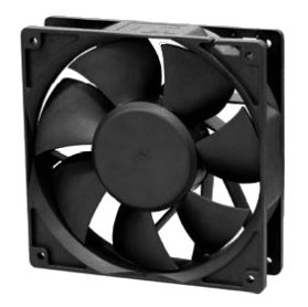 Вентилятор малогабаритный осевой KDE1207PKV1 DC12V