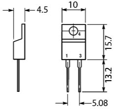 Термостат BTC-220 50 NC, біметалічний