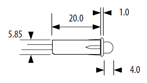 Светосигнальная лампа W 1036 OA