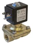 Электромагнитный клапан 21HT3K0V110-OX, двухходовой, комбинированного действия, для промышленного кислорода