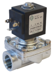 Электромагнитный клапан 21IH3K1V150-OX, двухходовой, комбинированного действия, для промышленного кислорода