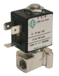 Електромагнітний клапан 21JL1R1V12, двоходовий, прямої дії