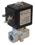 Электромагнитный клапан 21L1K1V25-OX, двухходовой, прямого действия, для промышленного кислорода