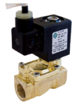 Електромагнітний клапан 21WA3QDV130, двоходовий, непрямої дії