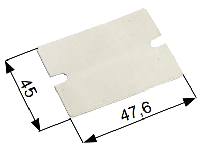 Теплопроводящая прокладка для твердотільних реле (серія G)