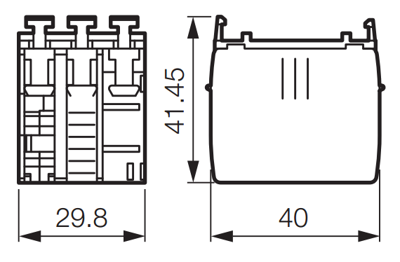 Трансформаторний блок 33EHC, для промислової кнопки