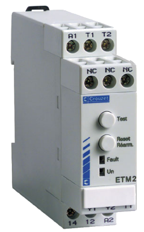 Реле контроля ETM2 24 VDC, температуры двигателя