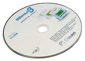 Програмне забезпечення на CD-ROM, для Millenium 3 програмованих реле