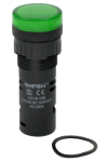 Сигнальная лампа AD16-16E/G-230 зеленая, LED/230V