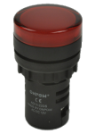 Сигнальная лампа AD16-22DS/R/12V красная, LED/12V