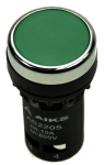 Кнопка управління AS2205-11/G зелена, моностабильная