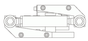 Вузол встройки BM-8-412, для балочного тензодатчика