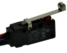 Концевой  выключатель G5W11-WZ100A06-W3, с рычагом и роликом