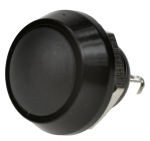 Кнопка управления GQ12B-10/A-N чёрная, моностабильная
