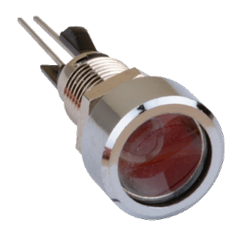Сигнальна лампа KLEDR/2,5 V червона, LED/2,5 V