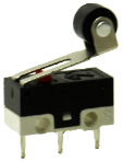 Кінцевий вимикач KW10-Z5P-150, з важелем і роликом