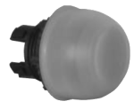 Кнопка управления L22AK10 красная, с прозрачным колпаком LWA0255