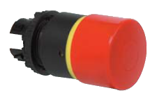 Кнопка экстренной остановки грибовидная L22DQ01 красная