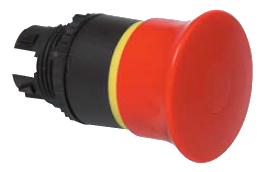 Кнопка екстреної зупинки грибоподібна L22DR01 червона