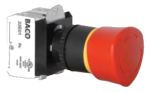 Кнопка экстренной остановки грибовидная L22ER01-3E01 красная, модульная