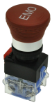 Кнопка безпеки грибоподібна LAS0-K-11TSB/R червона, бистабильная