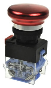 Кнопка безпеки грибоподібна LAS0-K-11ZMB/R червона, бистабильная