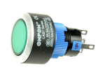Кнопка управління LAS1-AWY-11/G/12V зелена, моностабильная