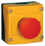 Пост управления однокнопочный LBX101910, с 1 грибовидной кнопкой