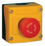 Пост управління однокнопковий LBX101910S, з 1 грибоподібної кнопкою