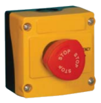 Пост управления однокнопочный LBX10510S, с 1 грибовидной кнопкой