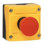 Пост управління однокнопковий LBX15301, з 1 грибоподібної кнопкою