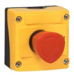 Пост управления однокнопочный LBX17301, с 1 грибовидной кнопкой