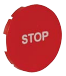 Колпачок для кнопки без подсветки LT21302, с надписью
