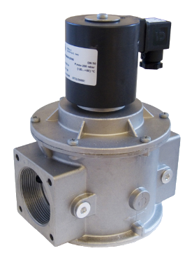 Газовый электромагнитный клапан MD21G04C4B015, двухходовой, прямого действия
