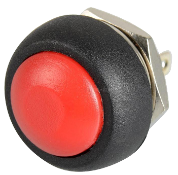 Кнопка управління PBS33R червона, моностабильная