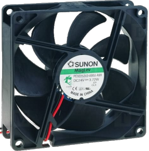 Вентилятор малогабаритный осевой PE92252V3-A99 DC24V