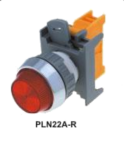 Сигнальна лампа PLN22A-R червона, без LED