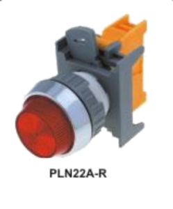 Сигнальная лампа PLN22A-R красная, без LED
