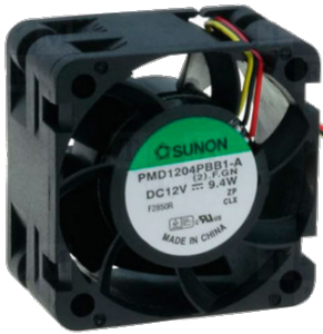 Вентилятор малогабаритный осевой PMD1204PBB1AF DC12V