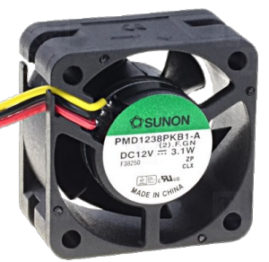 Вентилятор малогабаритный осевой PMD1238PKBX-A DC12V