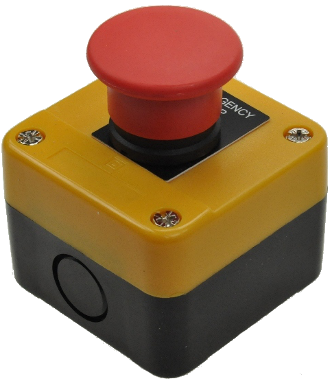 Пост управління однокнопковий SALB164H29, з 1 грибоподібної кнопкою