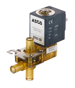 Електромагнітний клапан SCG383A008, триходовий, ізольований, з важільним механізмом