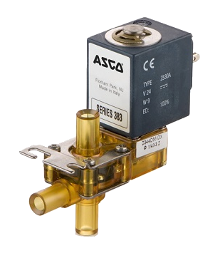 Електромагнітний клапан SCG383A008, триходовий, ізольований, з важільним механізмом
