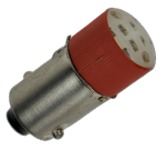 Лампа светодиодная T15-R/220V, для сигнальной арматуры