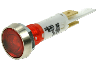 Сигнальна лампа TBF010-SC15/A-red червона, неонова 250V