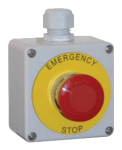 Пост управління однокнопковий TPA301-301, з 1 грибоподібної кнопкою