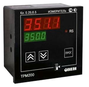 Вимірювач-регулятор ТРМ200-Щ1, загальнопромисловий, двоканальний з RS-485