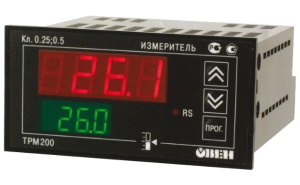 Вимірювач-регулятор ТРМ200-Щ2, загальнопромисловий, двоканальний з RS-485