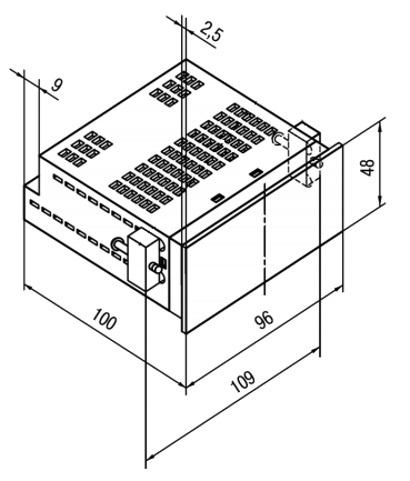 Измеритель-регулятор ТРМ201-Щ2.Р, общепромышленный, одноканальный с RS-485