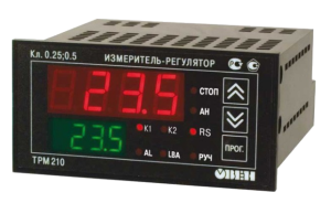 ПІД-регулятор ТРМ210-Щ2.РР, загальнопромисловий, одноканальний з RS-485